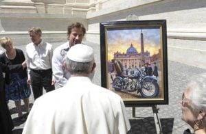 Date set for auction of Pope's Harley Davidson