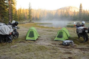 adventure bike camping