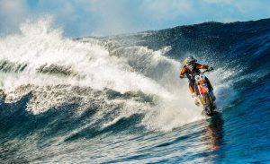 Watch: Robbie Maddison goes surfing... on a KTM