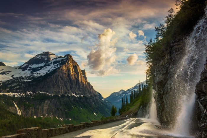 Going to the sun road USA