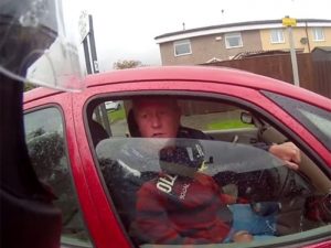 Watch: Driver demands fight with motorcyclist in extreme fit of road rage