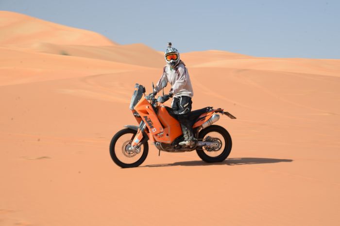 Motorcycle in Oman