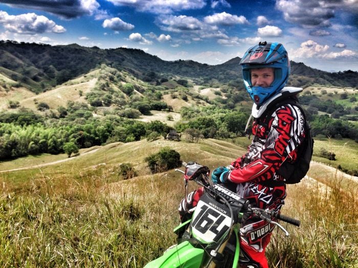 Adventure biking in Colombia
