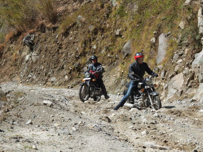 Motorcycle touring Nepal