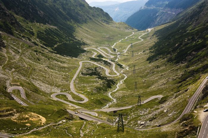 The Transfagarasan Highway, Romania