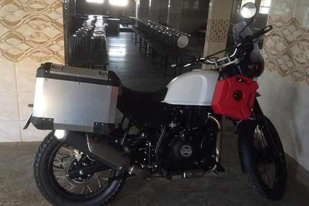 Royal Enfield Himalayan leaked photo