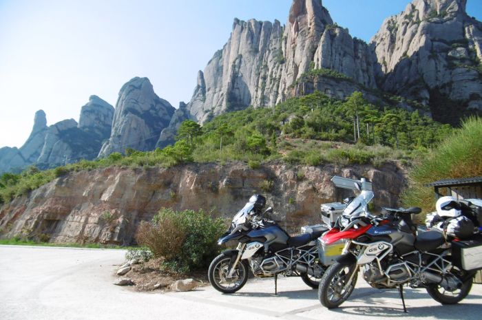 Motorcycle touring Europe