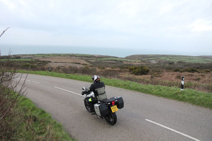 Motorcycle touring Cornwall