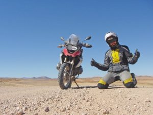 Round the world motorcycle adventure