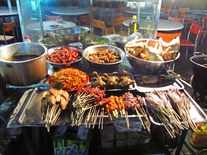 Food on a RTW motorcycle adventure
