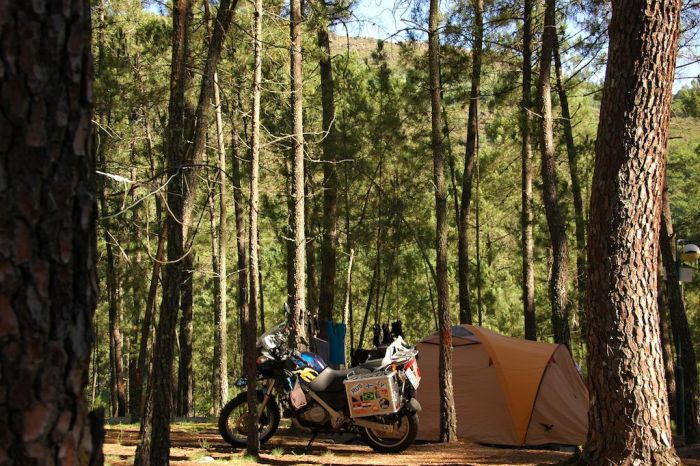 Motorcycle Camping