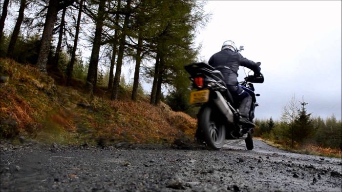 Triumph Tiger Explorer off-road video