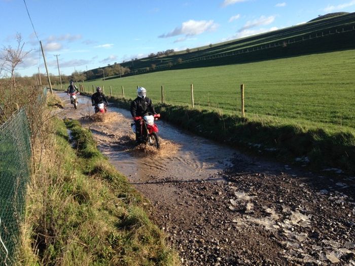 Off-road riding
