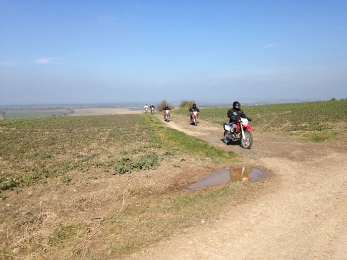 Off-road riding
