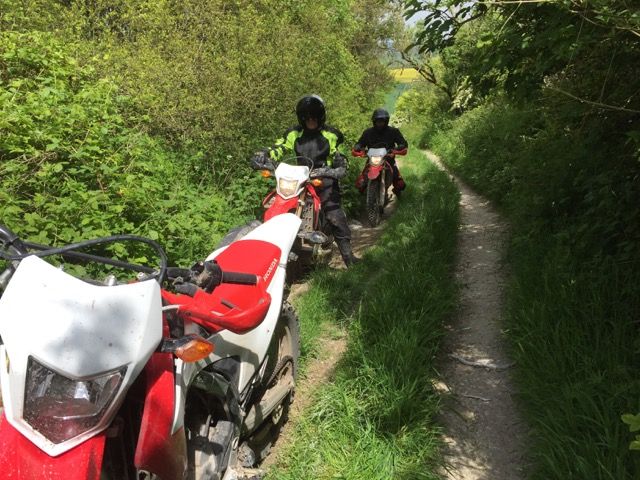 Off-road riding