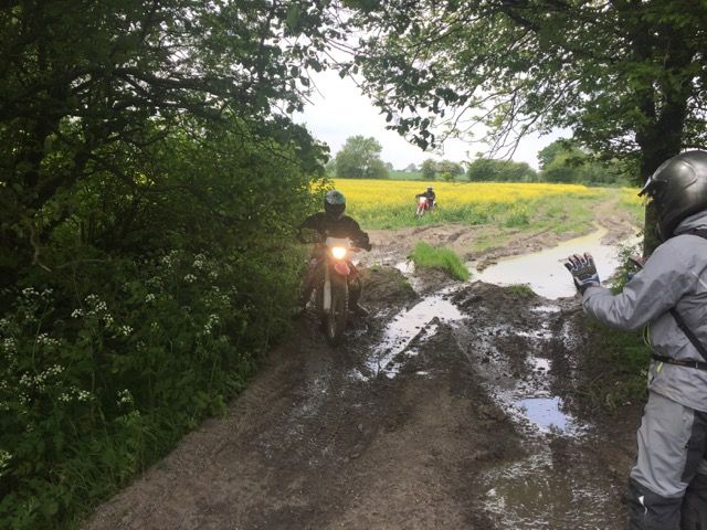 Off-road riding