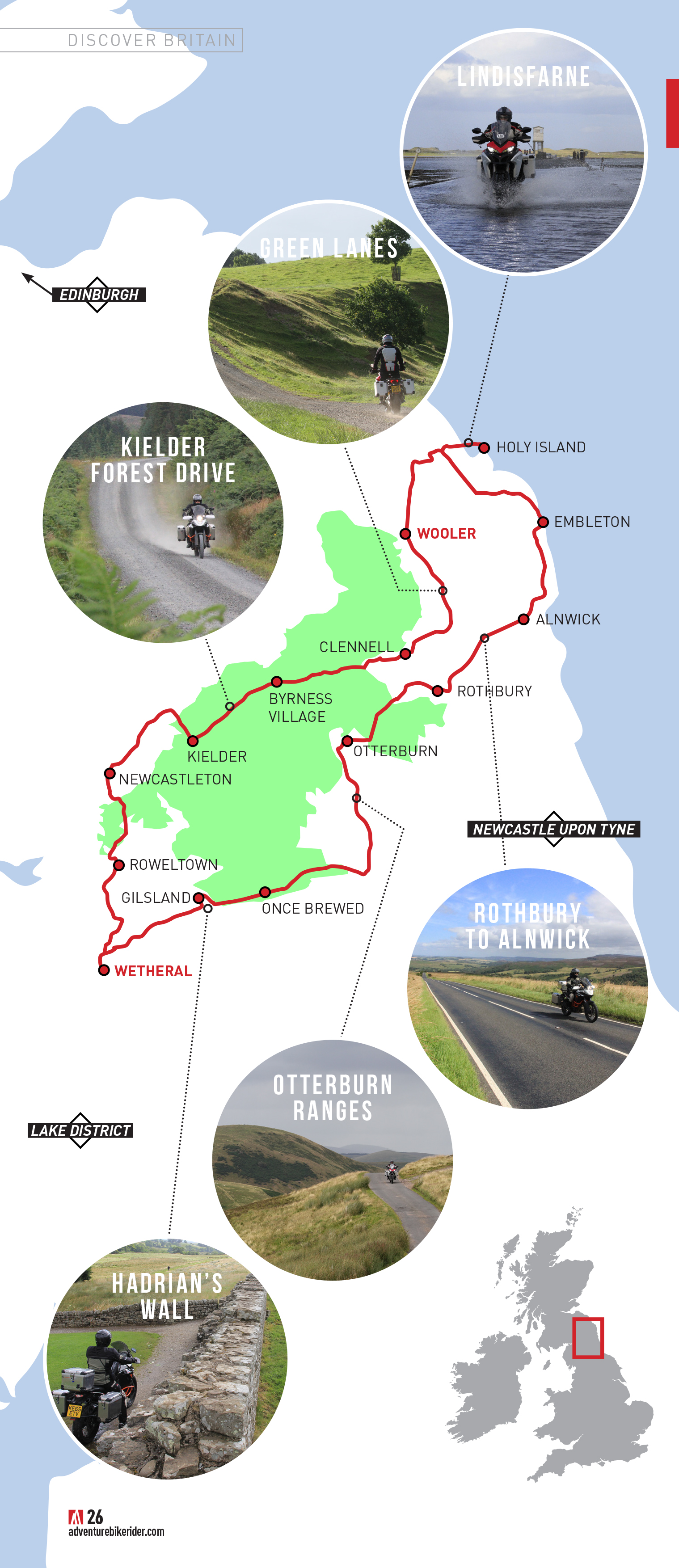 motorcycle tour routes uk