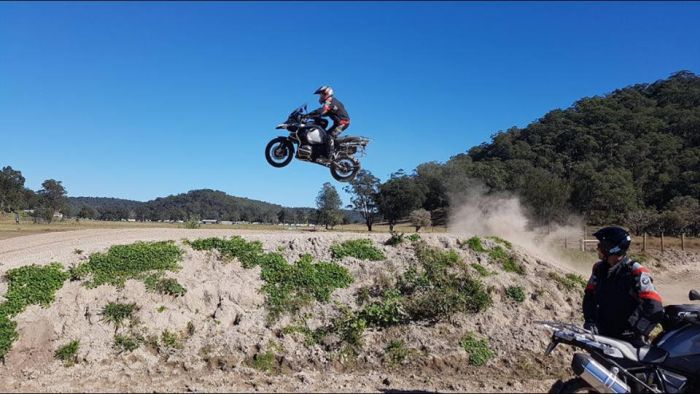 BMW GS off-road