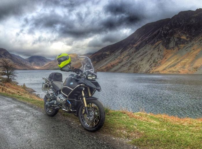 Motorcycle by Wastwater