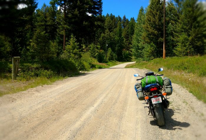 Off-road riding in British Columbia