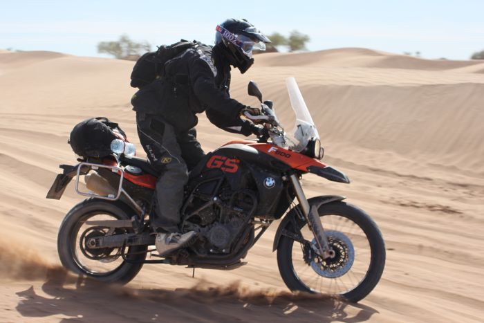 Riding sand, Morocco