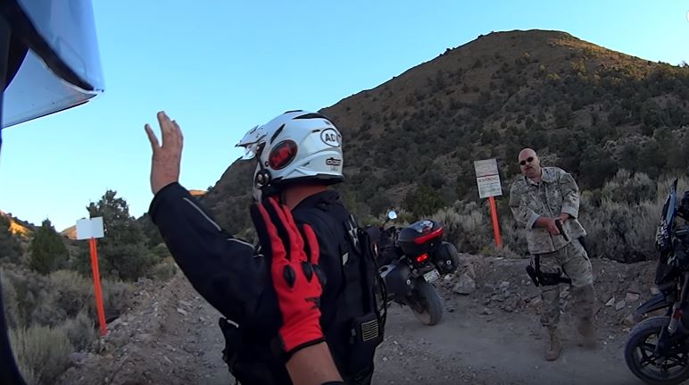 Held at gunpoint in Area 51