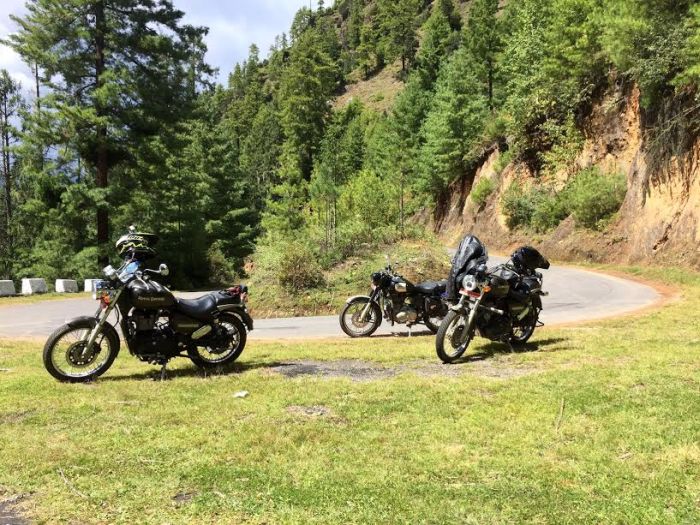 Riding in Bhutan