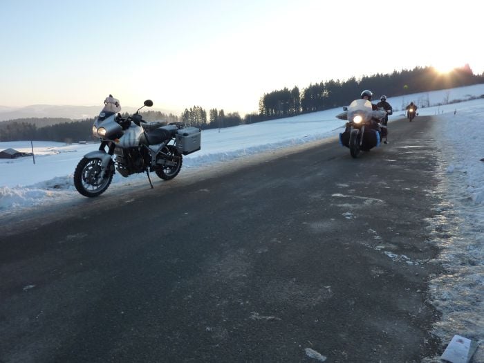 winter riding