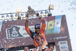 Sam Sunderland makes history as first British entrant to win the Dakar Rally