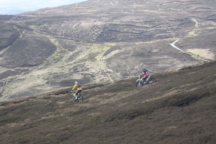 Off-road riding in Ireland