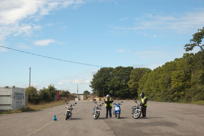 Motorcycle test