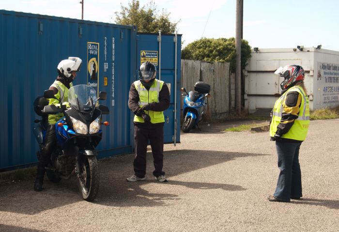 Motorcycle test
