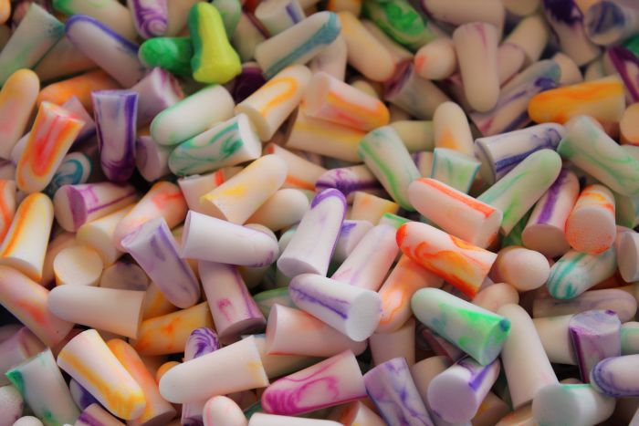 Foam ear plugs