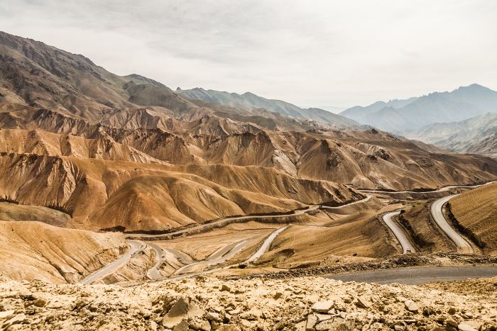 Himalayas motorcycle route