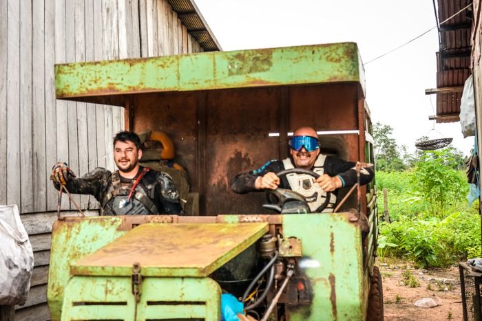 Motorcycle tour in Cambodia
