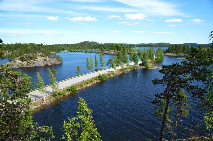 Lake Saimaa in Finland