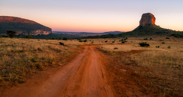 South Africa motorcycle route