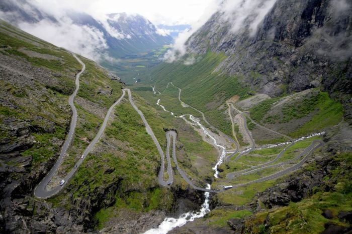 Trollstigen in Norway