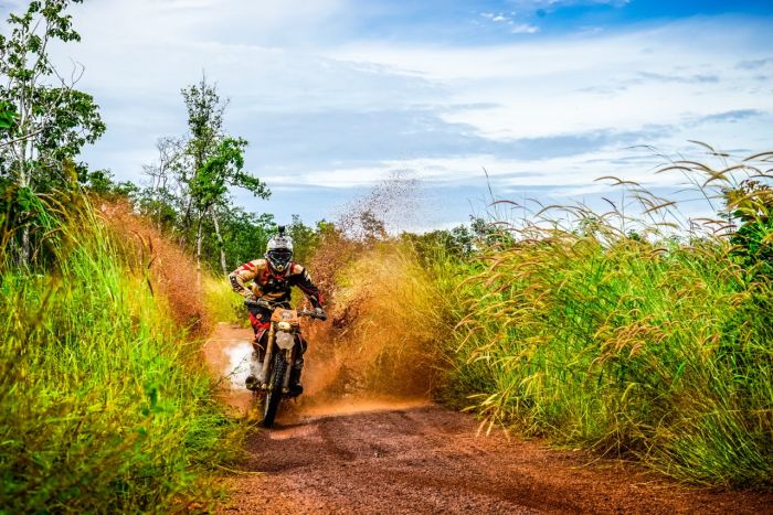Motorcycle tour in Cambodia