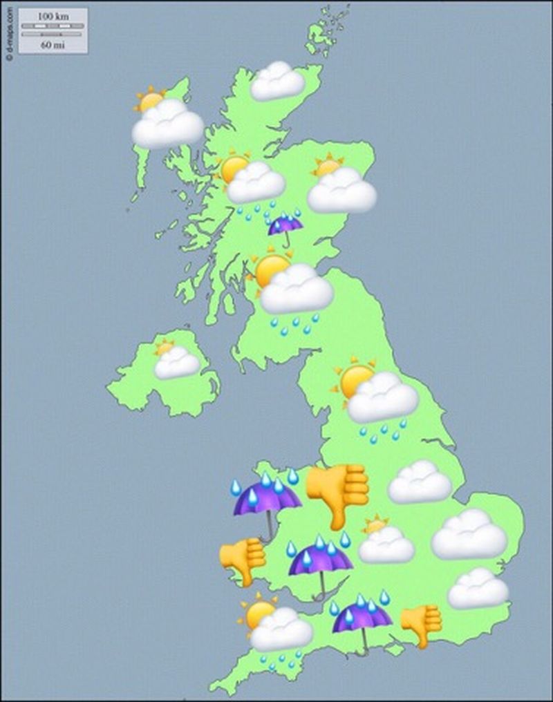 Weather map