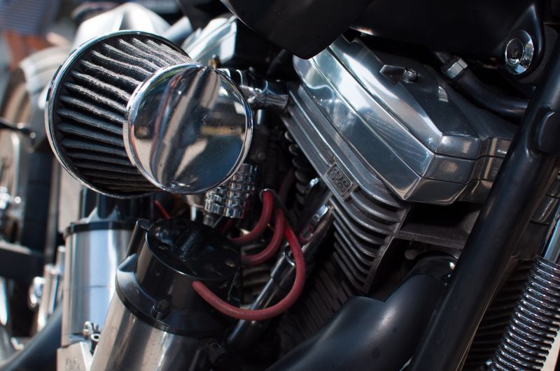 Motorcycle air filter