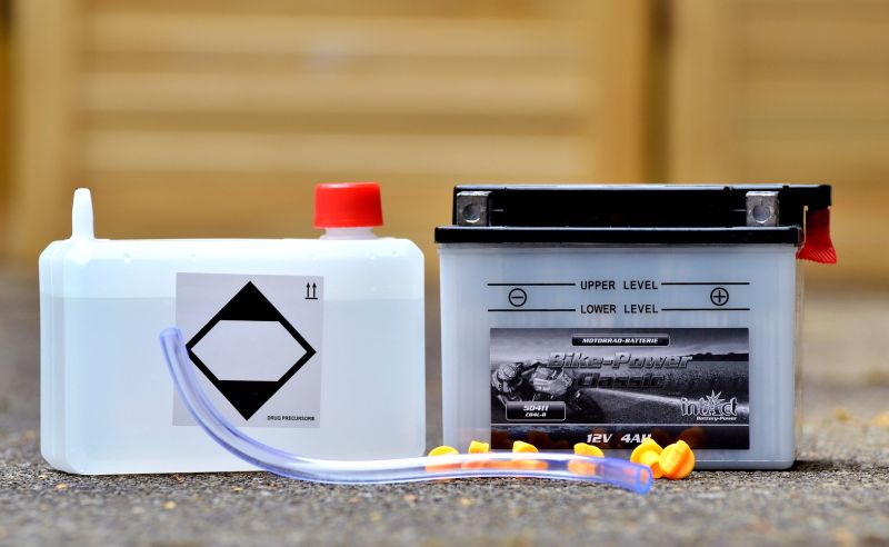 Motorcycle battery