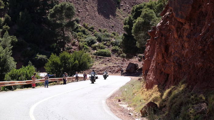 School kids in Morocco