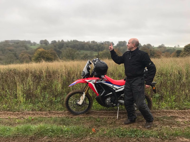Honda Rally motorcycle
