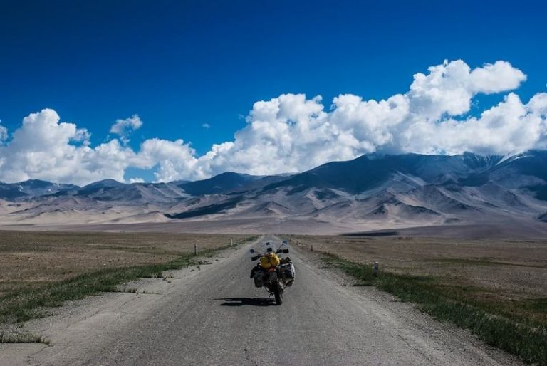Motorcycling Pamir Highway