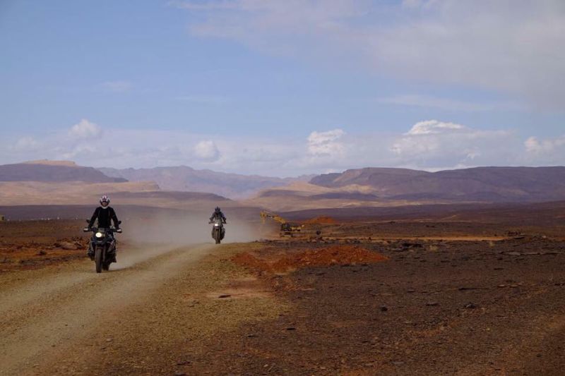 The Sahara desert in Morocco