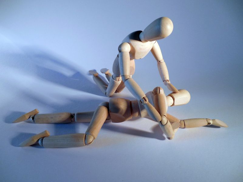 First aid recovery position