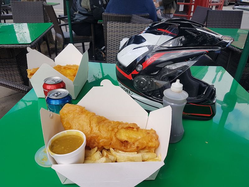 Fish and chips in Bourton on the Water