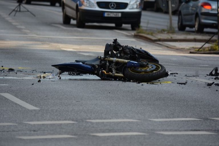 Motorcycle accident