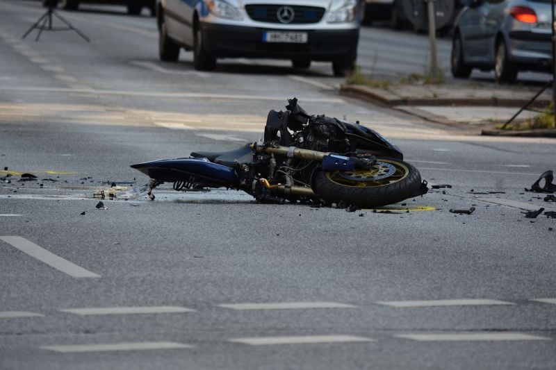 Motorcycle accident